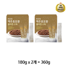골든허브맥주효모환
 골든허브 비오틴 맥주효모 환 콜라겐 스틱 1개 360g