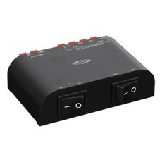 exponet_엑스포마트_NM-GS266 2채널 스피커 선택 분배기 스프링 클립식 전시장화면분배기 모니터선택분배기 모니터케이블 컴퓨터케이블 모니터분배기 모니터선택기 분배케이블 멀티, 본상품이선택됨