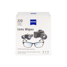 Zeiss 자이스 렌즈 액정 안경 일회용 클리너 와이프 클리닝 티슈 (220개입)