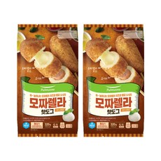 (냉동)[풀무원]모짜렐라핫도그320gx2, 320g, 2개