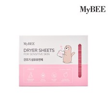 마이비 피부에순한 건조기시트 섬유유연제 스위트터치향, 1세트