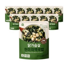 미트리 닭가슴살 현미 미역국밥 210g, 12개