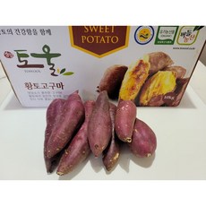 영암 토울고구마 무농약 꿀고구마 (사이즈별), 토울 하, 3kg, 1개