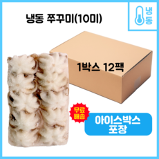 냉동쭈꾸미 8미 200gX12팩, 1박스, 소(10미/200gx12팩)