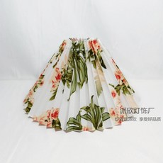 빈티지 플리츠 주름 조명 단스탠드 11종, H.컬러 원등 커버 + 버튼스위치