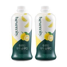 후루티 유자 스무디 1.8kg 2개세트, 2개