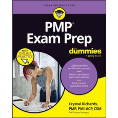(영문도서) Pmp Exam Prep for Dummies Paperback, English, 9781394300495
