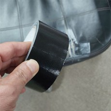 제이에스웍 인조가죽 보수테이프 흑색 48MM X 10M 레자보수테잎