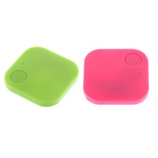 Royalways 2pcs 스퀘어 블루투스 스마트 태그 트래커 지갑 키 파인더 로케이터 GPS 알람, 모델명
