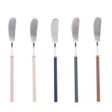 [오너클랜] 잼칼 스텐 버터 나이프 도자기 손잡이, 올리브, 상세 설명 참조, 1개