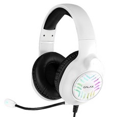 갤럭시 갤라즈 GALAX EX-02 가상 7.1채널 RGB 게이밍 헤드셋 (화이트), 상세페이지 참조, 상세페이지 참조