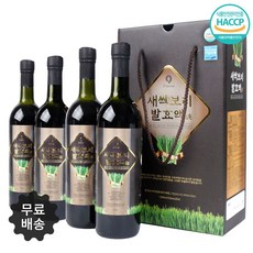 EC2 + 해썹인증 발효보리새싹 추출원액2병선물세트/2박스보리새싹원액주스새싹보리발효액 [C/N :6949A+FF9], 본상품선택, 본상품선택