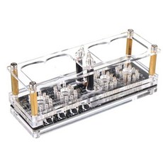 Nixie CLock Diy In12 In-12 Nixie Tube Pcba 키트 디지털 시계 아름다운 선물 튜브 유무에 관계없이 가능, 튜브없이