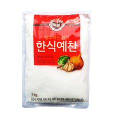 백설 한식예찬 조미료, 3개, 3kg