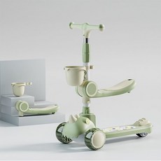 킥보드 어린이킥보드 씽씽카 아동용 접이식 발광 킥보드 어린이킥보드 아기 유아킥보드 아동용 접이식 발광 킥보드 다목적 완구차