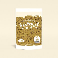 펫토리아 강아지 한입뚝딱 대용량 져키 간식, 황태맛, 1kg, 1개