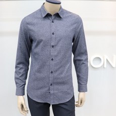 본 본 F/W 가을 겨울 멜란 기모 격자 체크 셔츠 BN8WBA895