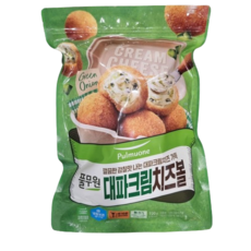 [트레이더스] 풀무원 대파 크림 치즈볼 720g 아이스박스포장 /에어프라이어 간편조리, 1개