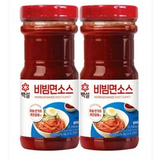 백설 면비빔소스, 2개, 890g