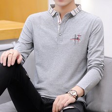 비비드 남성 티셔츠 긴팔 폴로 VY566