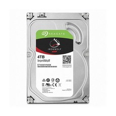 Seagate ST4000VN008 Guardian IronWolf 시리즈 3.5 인치 내장 HDD 4TB SATA 6.0Gb / s 5900rpm 64MB | S, 1 - st4000vn008