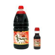 홍일식품 홍게맛장소스 1.8L + 홍게맛장소스 200ml 세트