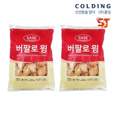 사세 버팔로윙(날개) 각 1Kg 에어프라이어 치킨요리, 2개