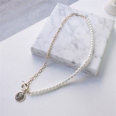 코인진주목걸이