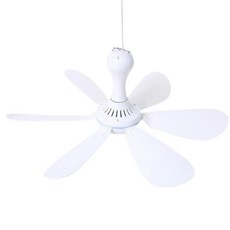 천장팬 AC 220V 20W 6 잎 한 속도 16.5 팬 미니 기숙사 행잉 1.8m 전원 케이블 On Off 스위치, 1.매달린 선풍기, 1.Hanging Fan, 1개