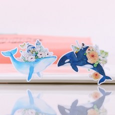 바다동물스티커미니북