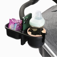 비타리토 3IN1 유모차 컵홀더+스마트폰거치대, 1개, 선택옵션:ONECOLOR／FREE