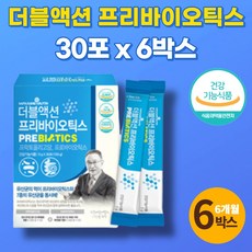 신 프리바이오틱스 FOS 스틱 가루 분말 어른 노인 50대 60대 70대 3세대 유산균 먹이 프락토올리고당 신바이오스틱, 6박스, 5개, 900g