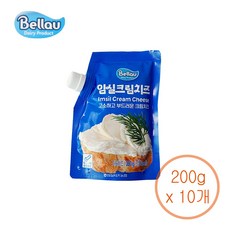 벨라유 임실 크림치즈, 10개, 200g