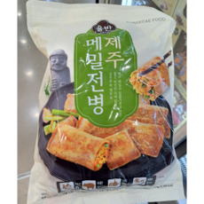 올반 제주메밀전병 1.5kg 사은품 커피믹스 2P 증정 국내산 제주 메밀 아이스박스 꼼꼼포장 트레이더스 추천템, 1개, 1500g