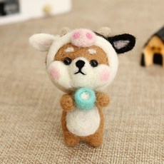 펠트.강아지.제작