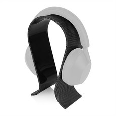 Geekria 헤드폰 스탠드 온이어 WH-1000XM5 와 호환되는 데스크 디스플레이 행거(블랙), 검은색