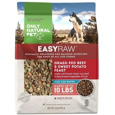 Only Natural Pet EasyRaw Human Grade Dehydrated Raw Dog Food Formula That Contains Real Wholesome Nutrition Low Glycemic Paleo Friendly Non-GMO, 1개