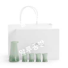 마오타이 일엽편주 수정방 사케잔 중국술잔 술잔세트, 산하이1개+잔6개, 1개