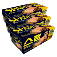 스팸 클래식 340g 3p + 25% 라이트 1p, 1.36kg, 3세트