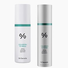 Dr.Ceuracle 닥터슈라클 Centella Extract CICA Regen 70 CREAM+CICA Regen 92 TONER