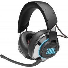 이태리직송 JBL 퀀텀 800 게이밍 오버이어 무선 블루투스 5.0 헤드폰 마이크와 서라운드가 있는 게이밍, 단일옵션, 단일옵션