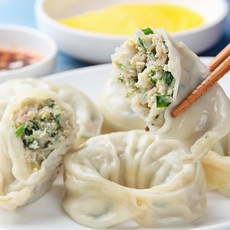 생 야채로 더 신선한 수제 고기 왕만두 1.4kg+1.4kg, 1세트, 1.4kg