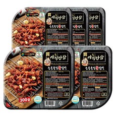 야식만참 숯불튤립불닭발 300g(국내산), 5팩