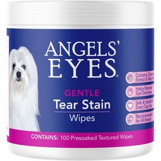 Angel's Eyes 강아지 고양이 부드러운 눈물 얼룩 물티슈 100개입 - 포마이엔젤