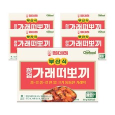 Chefood 맵데이 한입 가래떠뽀끼 361g x 5개 간편요리 밀키트, 1세트