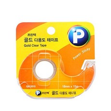솔찬히 프린텍)골드다용도테이프(GD1815_18×15m)-12개 /a07BB8C club:M 디스펜서+ &DSY S9J/B4