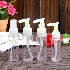 달콤상회 50ml 리필 용기 실속 4종 세트 캠핑 여행 목욕시 휴대 뷰티박스
