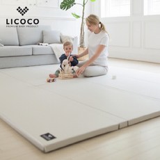 [리코코] 클린 롤매트 Plus 200x70x4cm /플러스 거실 복도 놀이방 맞춤형 아기 매트