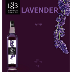 qs)1883 라벤더 시럽 1000ml, 1개, 1L