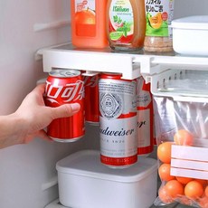 캔랙 수디 랙 선반 캔정리 음료수 냉장고 스펜서 고디 트레이 수정리 캔음료디 뚱캔, 단일상품1, 단일상품0, 대형